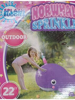 22" Norwhale Outdoor Sprinkler for Children of All Ages! New in Box